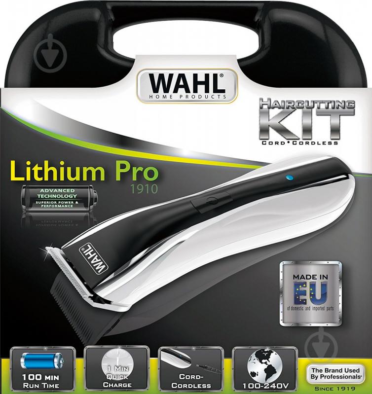 Машинка для стрижки WAHL Lithium Pro LED 1910.0465 - фото 3