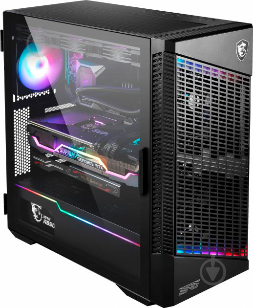 Корпус MSI MPG Velox 100P Airflow Black - фото 3