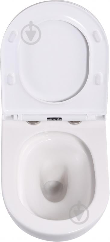 Унитаз подвесной ScandiSPA JORD NEW TORNADO сиденье Duroplast SLIM soft-close - фото 6