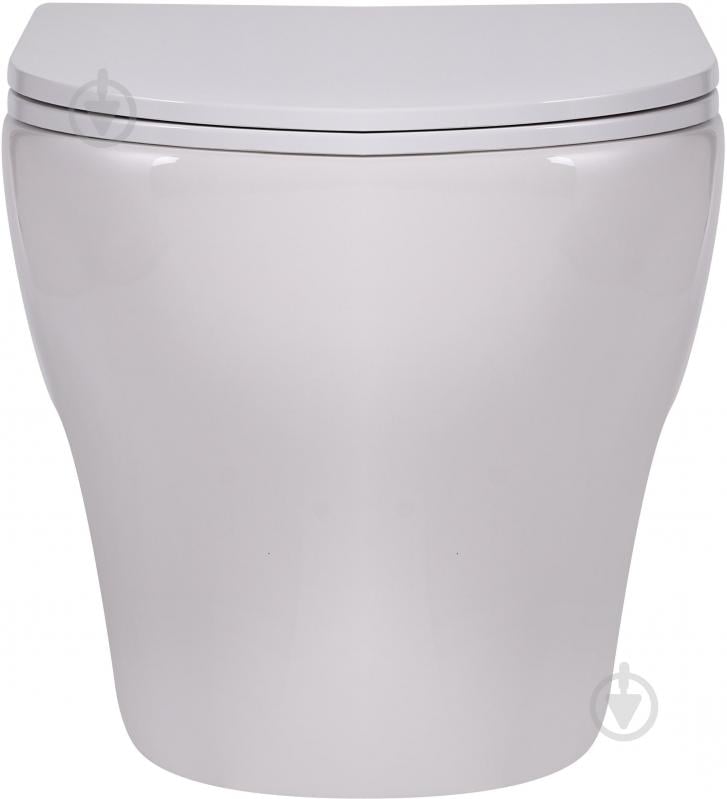 Унитаз подвесной ScandiSPA JORD NEW TORNADO сиденье Duroplast SLIM soft-close - фото 4