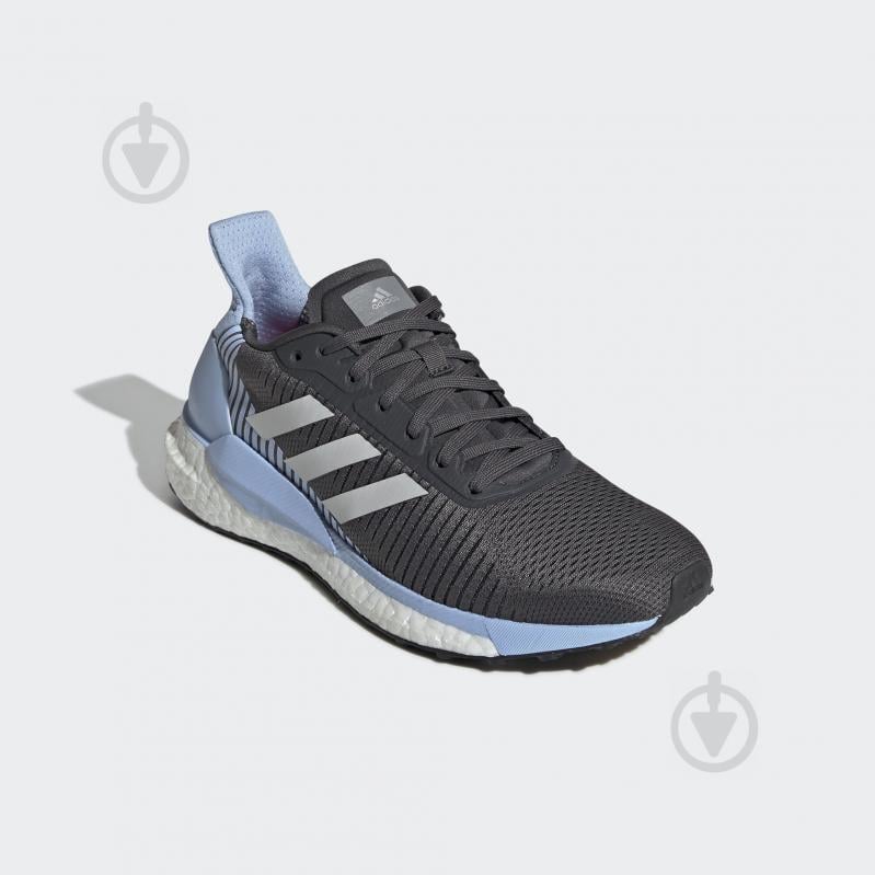 Кроссовки женские Adidas SOLAR GLIDE ST 19 G28040 р.36 2/3 светло-серые - фото 4