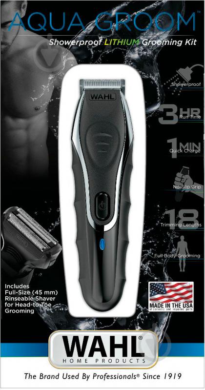 Триммер WAHL Aqua Groom 09899-016 - фото 5