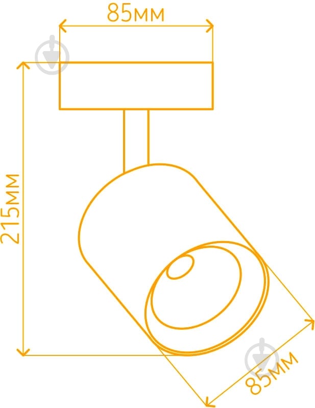 Светильник точечный LightMaster CL007 LED COB 20 Вт 4000 К белый - фото 6