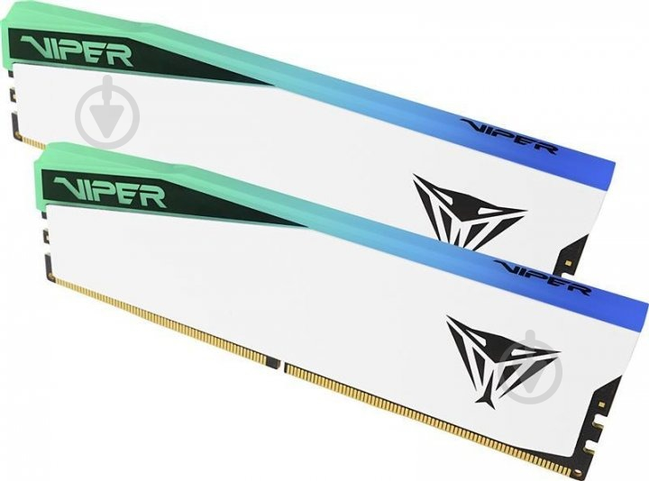 Оперативная память Patriot DDR5 SDRAM 32 GB (2x16GB) 6600 MHz (PVER532G66C36KW) Viper Elite 5 RGB - фото 2