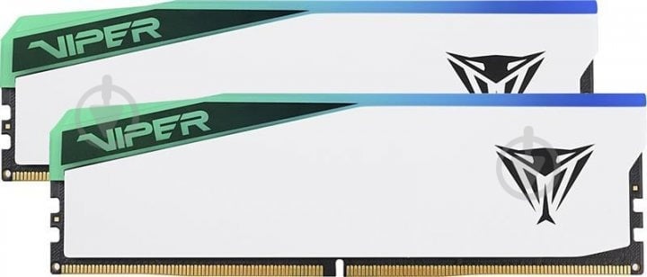 Оперативная память Patriot DDR5 SDRAM 32 GB (2x16GB) 6600 MHz (PVER532G66C36KW) Viper Elite 5 RGB - фото 1