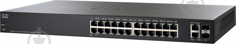 Коммутатор Cisco SF220-24-K9-EU - фото 1