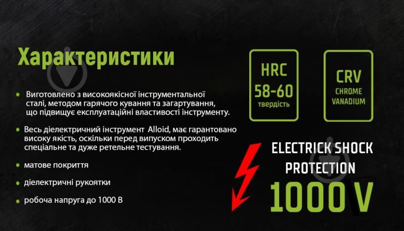 Пассатижи диэлектрические Alloid CP-140200 (60) - фото 4