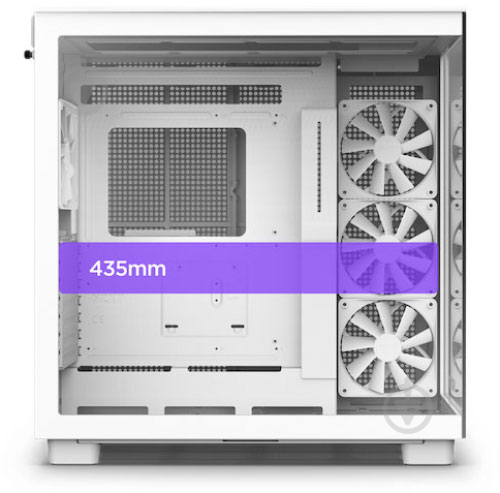 Корпус NZXT H9 Flow White (CM-H91FW-01) без БЖ - фото 7