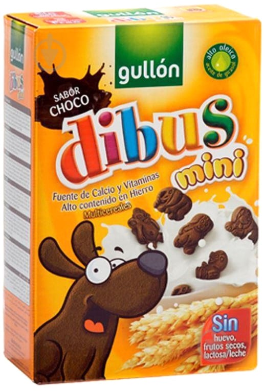 Печиво Gullon Dibus mini 250 г - фото 1