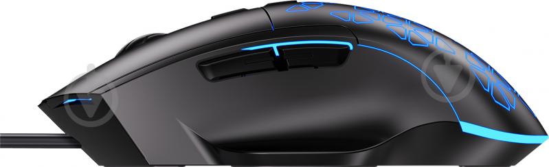 Миша Aula ігрова дротова F812 Wired gaming mouse with 7 keys black (6948391213132) - фото 3