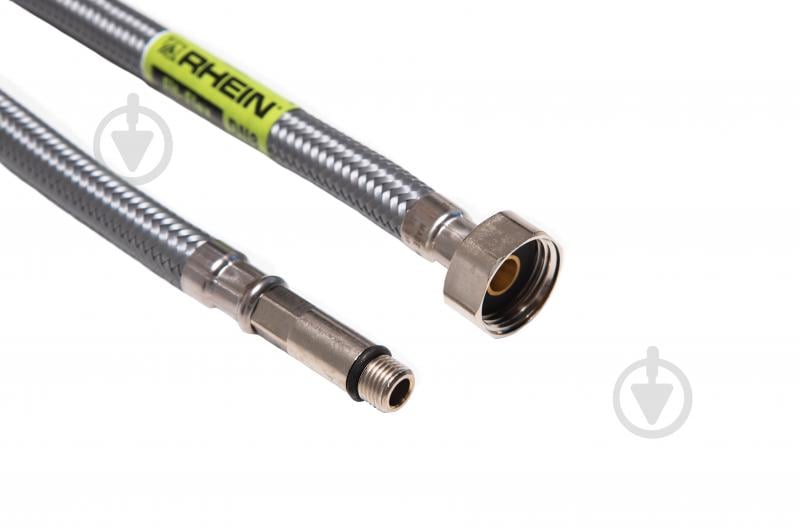 Шланг для воды Rhein АС М10*1/2 0,6 м. длинн. ГРИФ - фото 1 Шланг для воды Rhein АС М10*1/2 0,6 м. длинн. ГРИФ - фото 1