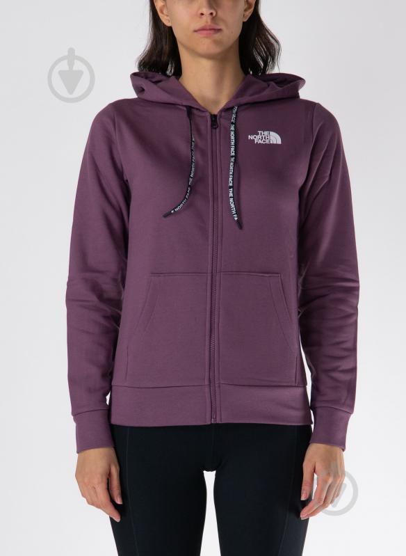 Джемпер W BLANCA PEAK POLY COTTON FZ HD NF0A88WR1NI1 р.L рожевий - фото 1