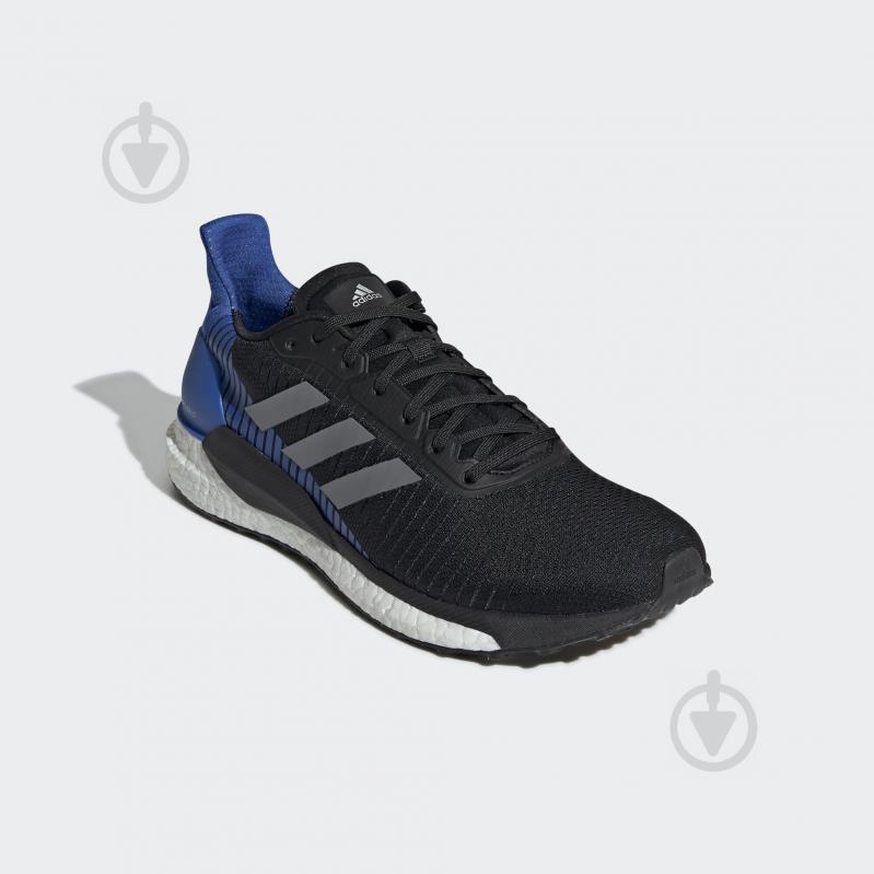 Кроссовки мужские Adidas SOLAR GLIDE ST 19 G28106 р.40 2/3 черные - фото 4