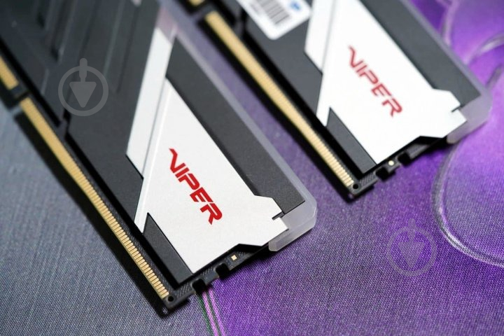 Оперативная память Patriot DDR5 SDRAM 32 GB (2x16GB) 6000 MHz (PVV532G600C36K) Vіper Venom RGB - фото 4