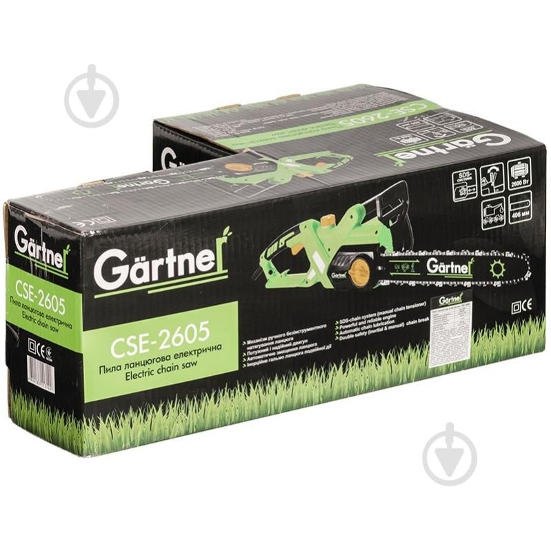 Пила цепная электрическая Gartner CSE-2605 - фото 9