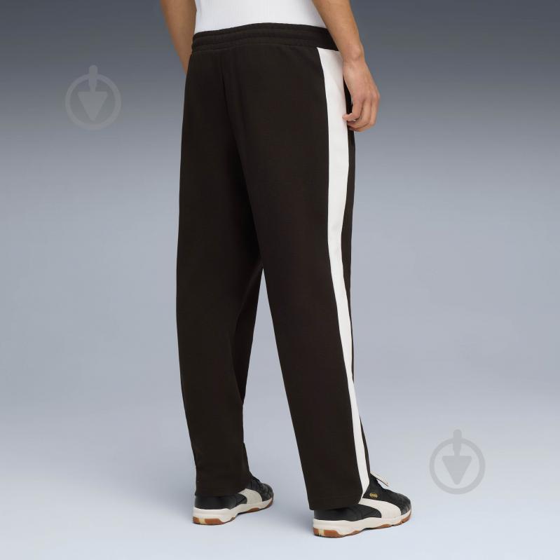 Брюки Puma T7 Relaxed Jacquard Track Pants DK 63299501 р. S черный - фото 2