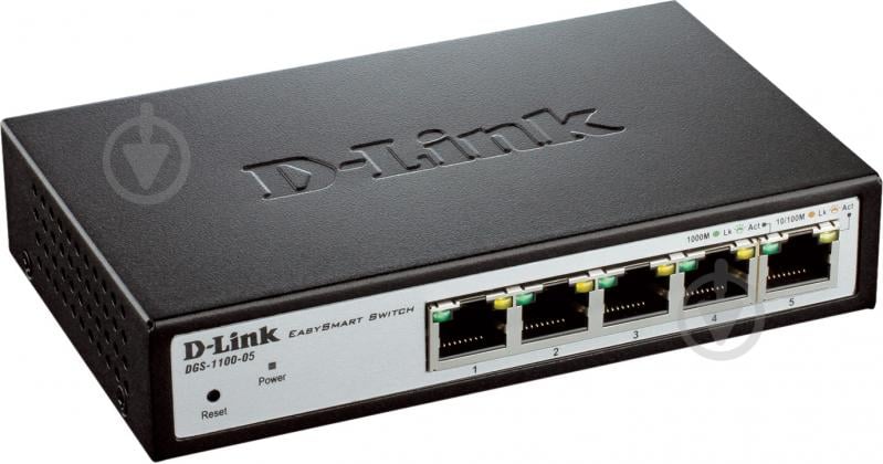 Коммутатор D-link DGS-1100-05 - фото 2