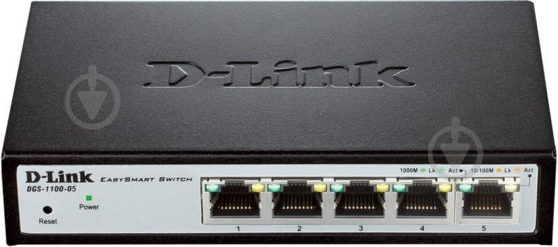 Коммутатор D-link DGS-1100-05 - фото 1