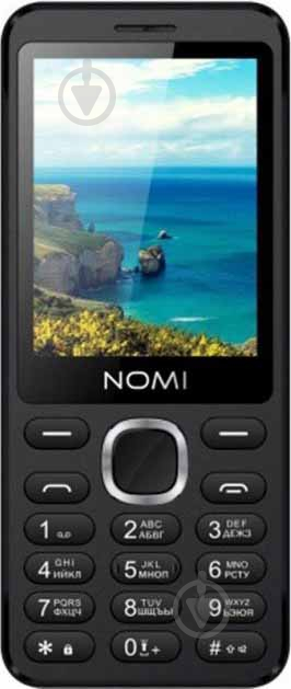 Мобильный телефон Nomi i2820 black i2820 Black - фото 2