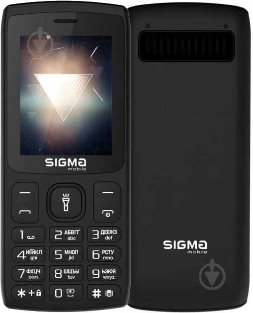 Мобільний телефон Sigma mobile X-style 34 NRG Type-C black X-style 34 NRG TYPE-C BLK - фото 1