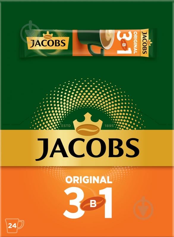 Кофейный напиток Jacobs 3 в 1 Original 12 г - фото 3