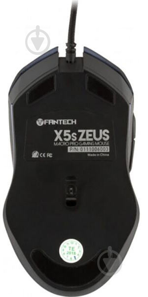 Мышь Fantech X5s Zeus/02808 USB Black - фото 4