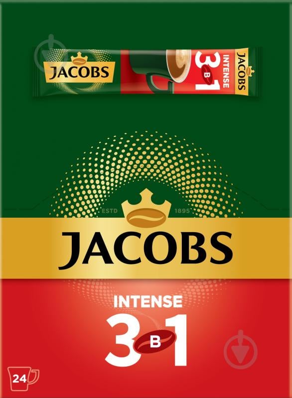 Кофейный напиток Jacobs 3 в 1 Intense 13,5 г - фото 3