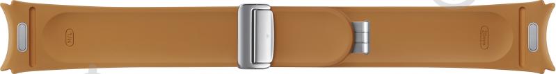 Змінний ремінець Samsung D-Buckle Hybrid Leather Band (Normal, S/M) camel (ET-SHR94LDEGEU) - фото 2