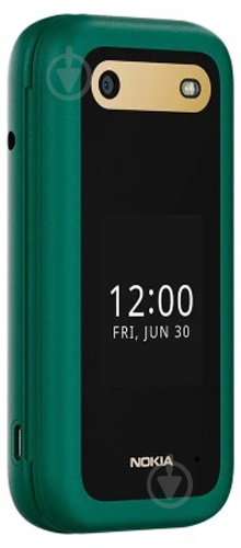 Мобільний телефон Nokia 2660 Flip green Nokia 2660 Flip DS Green - фото 3