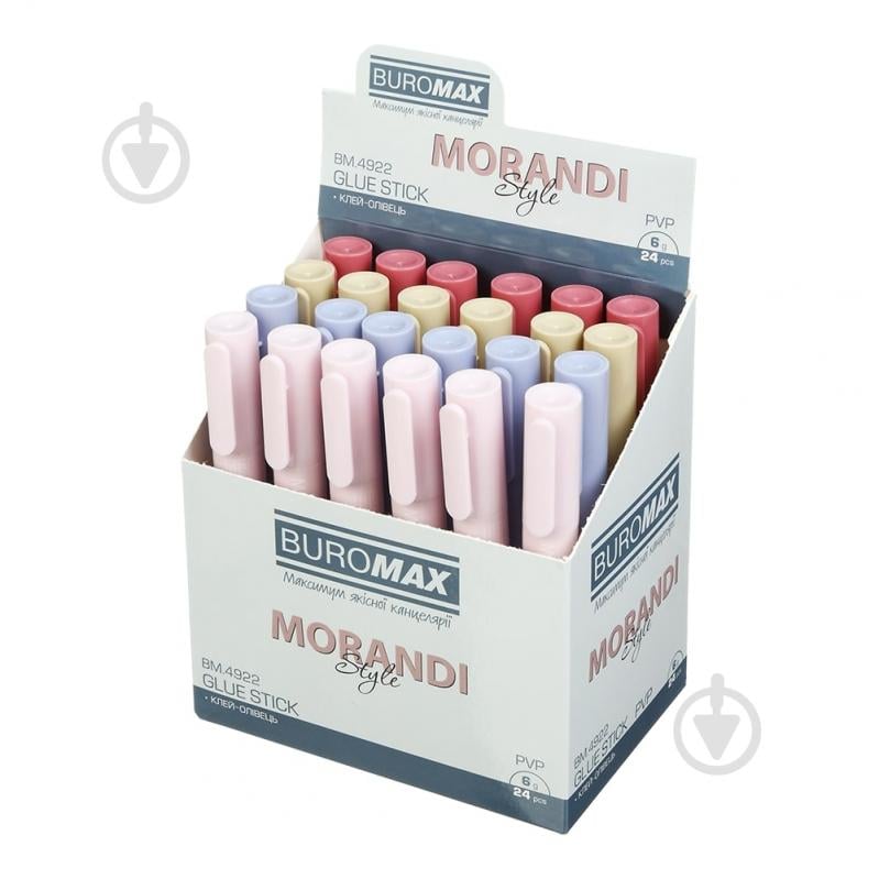 Клей-карандаш MORANDI STYLE 6 г BM.4922 Buromax - фото 1