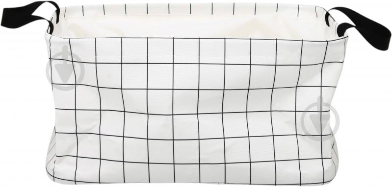 Корзинка декоративная Sensio BASIC GRID клетка 30х40х22 см - фото 4