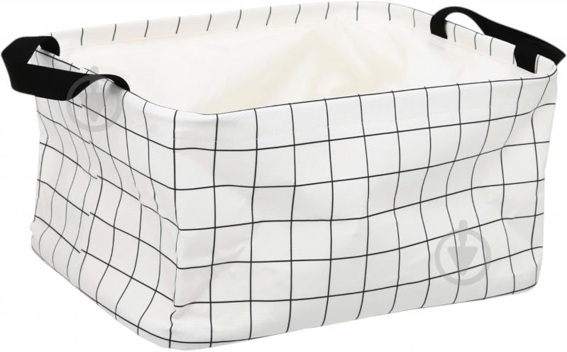 Корзинка декоративная Sensio BASIC GRID клетка 30х40х22 см - фото 5
