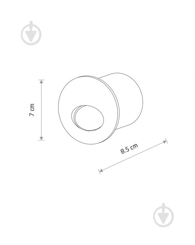 Подсветка для фасадов и ступенек Nowodvorski Ava 1x3 Вт LED-модуль черный 11530 - фото 4 Подсветка для фасадов и ступенек Nowodvorski Ava 1x3 Вт LED-модуль черный 11530 - фото 4
