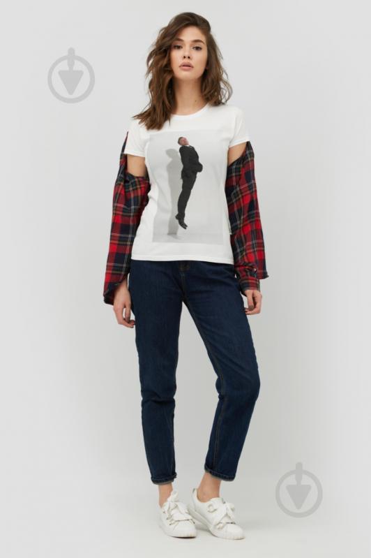 Футболка YAPPI Basic WW1413 р.S білий - фото 2 Футболка YAPPI Basic WW1413 р.S білий - фото 2