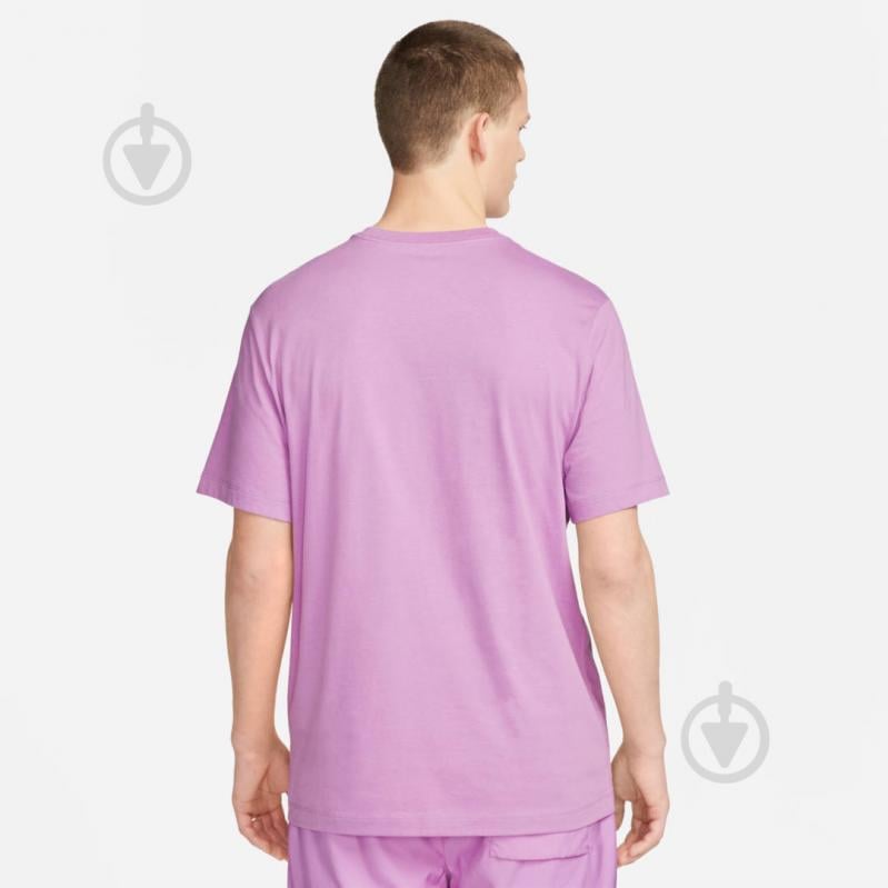 Футболка Nike M NSW CLUB TEE AR4997-532 р.L фиолетовый - фото 2