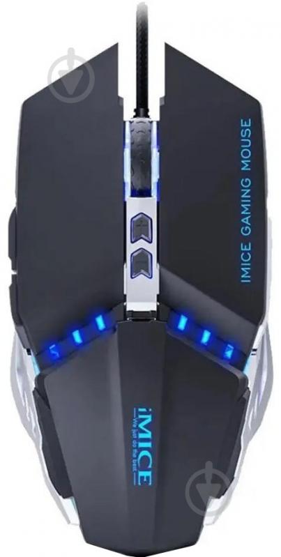 Мышь iMice T80/19207 USB Black - фото 1