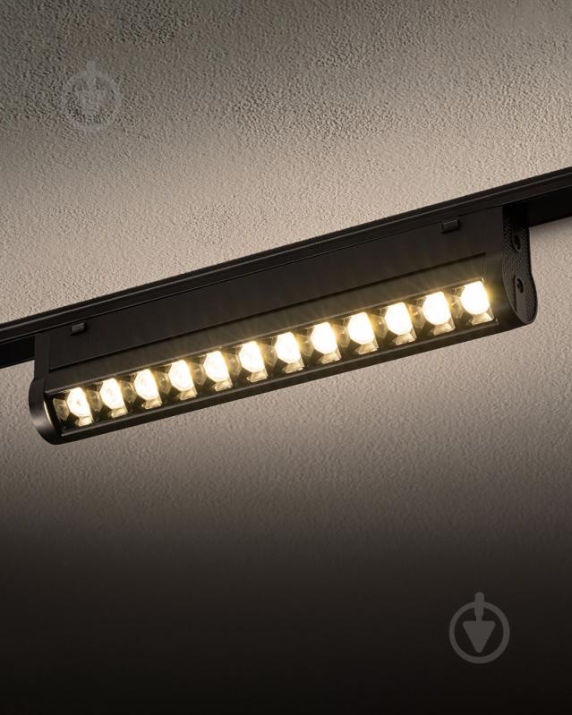 Магнитный трековый светильник Nowodvorski UT-LVM 12 Вт 3000 К черный 11311 - фото 2