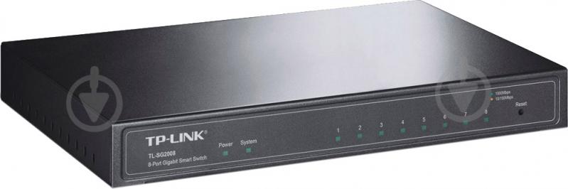 Коммутатор TP-Link TL-SG2008 Smart - фото 2