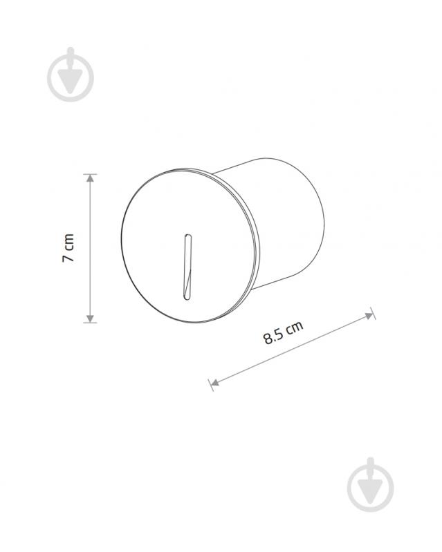 Подсветка для фасадов и ступенек Nowodvorski Abby 1x3 Вт LED-модуль черный 11528 - фото 4 Подсветка для фасадов и ступенек Nowodvorski Abby 1x3 Вт LED-модуль черный 11528 - фото 4