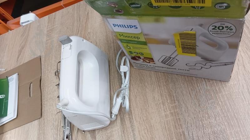 УЦЕНКА! Миксер Philips Daily Collection HR3705/00 (УЦ №3890) - фото 14 УЦЕНКА! Миксер Philips Daily Collection HR3705/00 (УЦ №3890) - фото 14