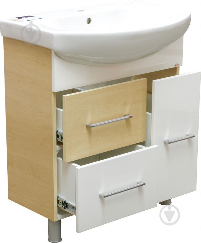 Тумба підлогова ХАСТ Лідія з умивальником Лотос 70 - фото 3