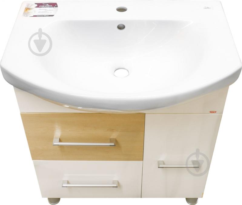 Тумба підлогова ХАСТ Лідія з умивальником Лотос 70 - фото 2