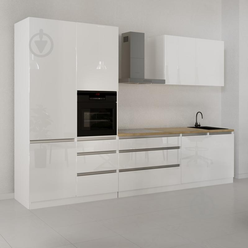 Кухня Asti ДСП 3,3м білий/білий - фото 3 Кухня Asti ДСП 3,3м білий/білий - фото 3