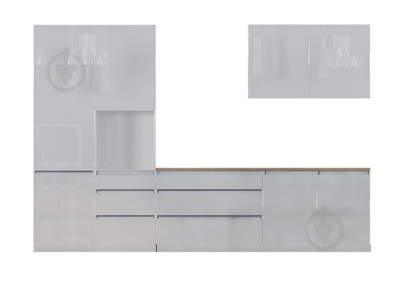 Кухня Asti ДСП 3,3м білий/білий - фото 4 Кухня Asti ДСП 3,3м білий/білий - фото 4