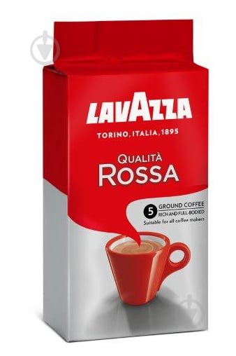 Кава мелена Lavazza Qualita Rossa (8000070035805) 250 г - фото 1