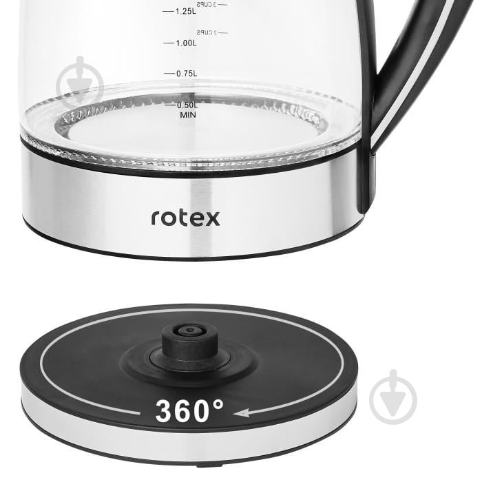 УЦЕНКА! Электрочайник Rotex RKT82-G (УЦ №3890) - фото 5 УЦЕНКА! Электрочайник Rotex RKT82-G (УЦ №3890) - фото 5