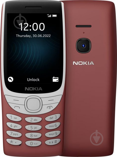 Мобильный телефон Nokia 8210 Dual Sim red - фото 1