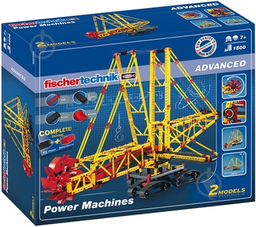 Конструктор Fischertechnik Advanced Силовые машины FT-520398 - фото 1