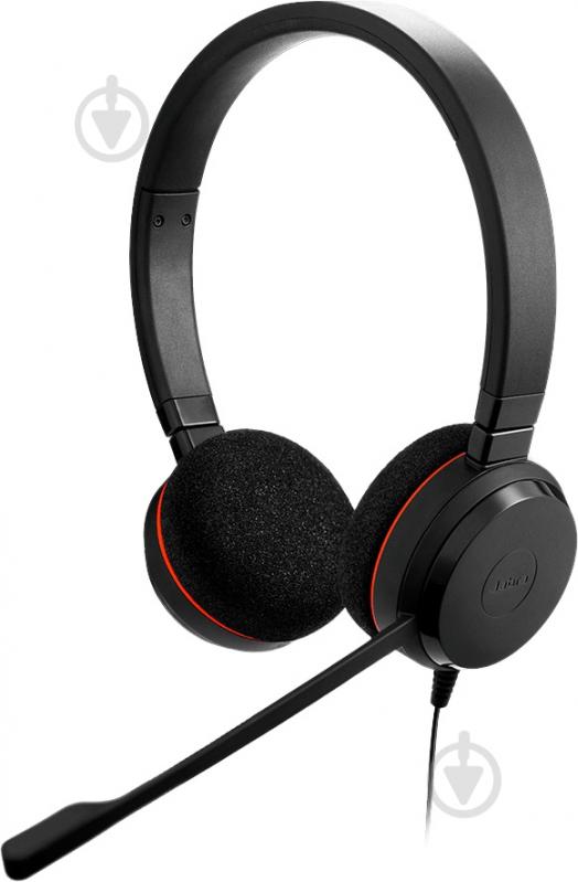 Гарнитура Jabra EVOLVE 20 UC Stereo black (4999-829-209) - фото 2 Гарнитура Jabra EVOLVE 20 UC Stereo black (4999-829-209) - фото 2