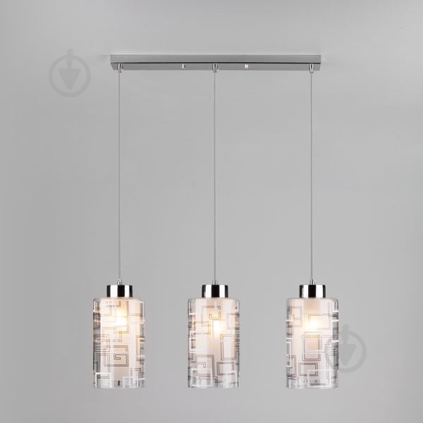 ВІТРИНА! Підвіс Strotskis Stella 50002/3 3x60 Вт E27 хром - фото 1